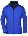 Dames Softshell Jas Promo Daiber JN1129 Nautic Blue-Navy
